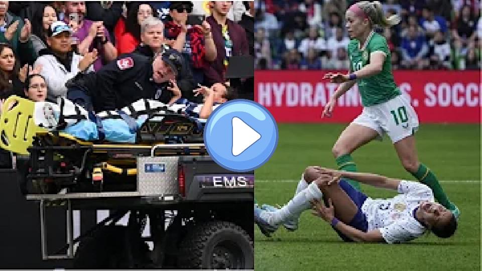 Video thumb: Mallory Swanson Injury | USA vs. Ireland Women's Friendly