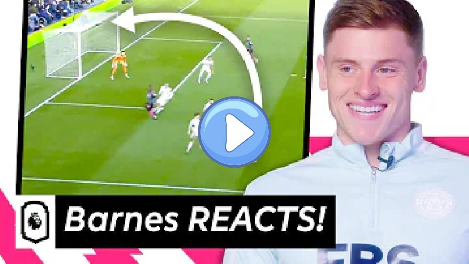 Video thumb: Harvey Barnes Reacts to Equalizer Goals | Uncut