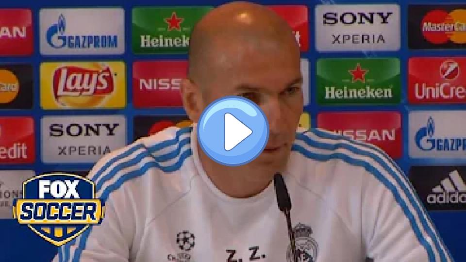 Play video: Zidane downplays Ronaldo's injury concerns ahead of UCL final | FOX SOCCER Video thumb: Zidane downplays Ronaldo's injury concerns ahead of UCL final | FOX SOCCER