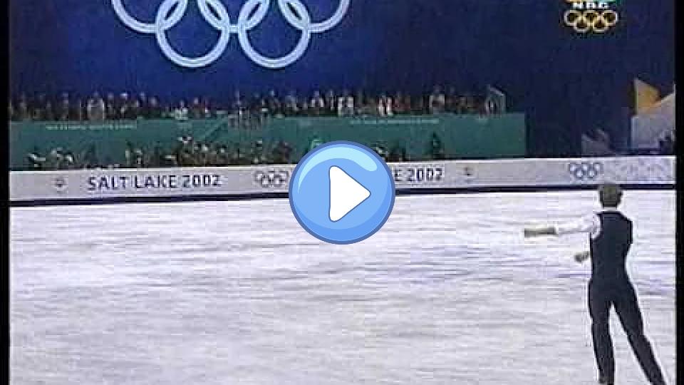 Video thumb: Timothy Goebel (USA) - 2002 Salt Lake City, Figure Skating, Men's Free Skating