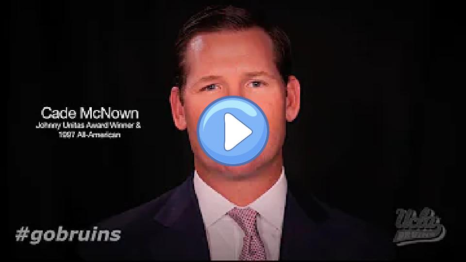 Video thumb: Memorable Moments with Cade McNown: Defeating #11 Oregon in Overtime