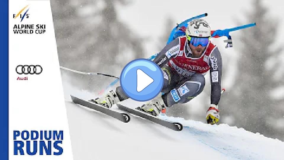 Video thumb: Kjetil Jansrud | Men's Super-G | Kvitfjell | 2nd place | FIS Alpine