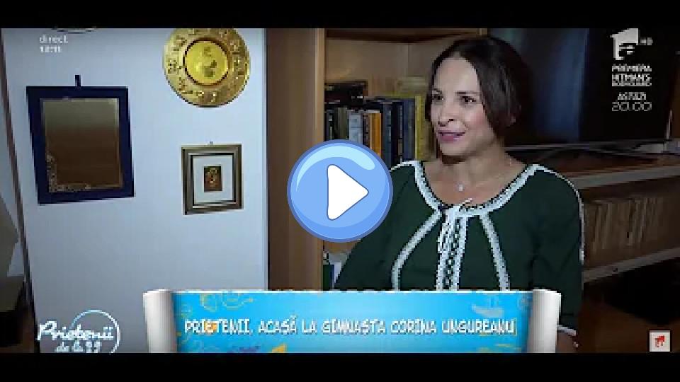 Play video: Gymnast Corina Ungureanu opened the door to her home for us. The athlete showed us the medals she has won. Video thumb: Gymnast Corina Ungureanu opened the door to her home for us. The athlete showed us the medals she has won.