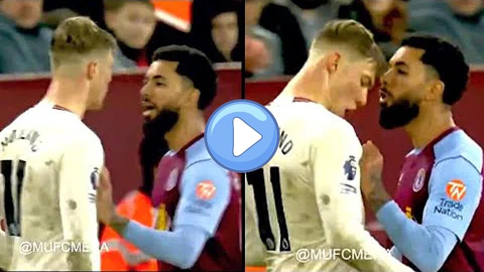 Play video: Rasmus Hojlund vs Douglas Luiz Clash Today 😳😡 | Aston Villa 1-2 Man United | McTominay Goal Video thumb: Rasmus Hojlund vs Douglas Luiz Clash Today 😳😡 | Aston Villa 1-2 Man United | McTominay Goal