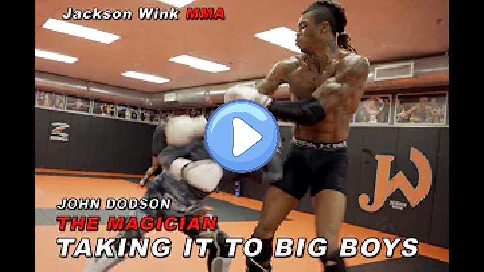 Video thumb: John Dodson is taking on the big boys in the UFC, with a bit of drama.