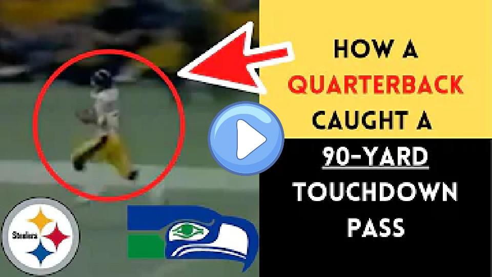 Video thumb: The Strangest Catch in Pittsburgh Steelers History | Mark Malone | Steelers at Seahawks (1981)