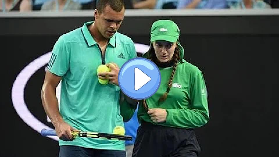 Video thumb: Tsonga Comes to the Aid of Injured Ballgirl | Australian Open 2016