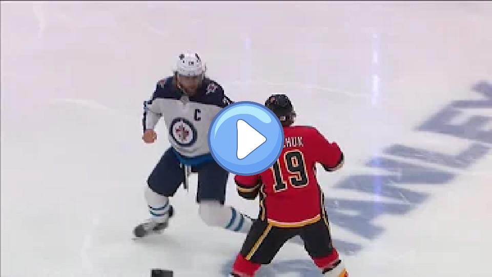 Video thumb: Scheifele's Injury, Wheeler Drops the Gloves with Tkachuk