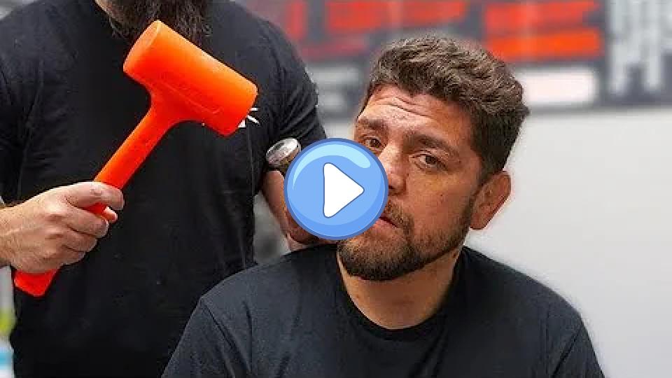 Video thumb: DON'T BE SCARED HOMIE: *NICK DIAZ* GETS INTENSE HAMMER THERAPY