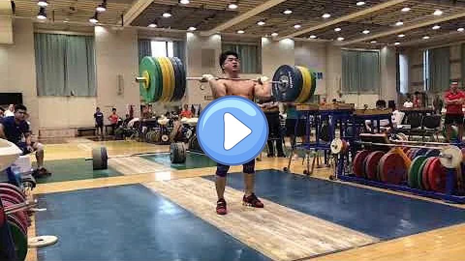 Video thumb: TIAN TAO 233kg Clean and Jerk (Personal Best)