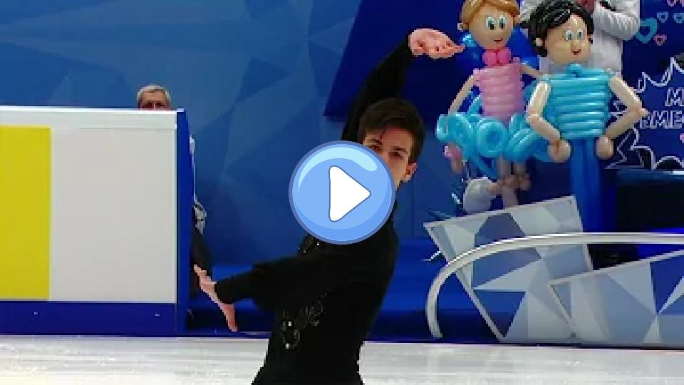 Video thumb: Petr Gumennik. Free Program. Men. Tinkoff Channel One Cup 2023