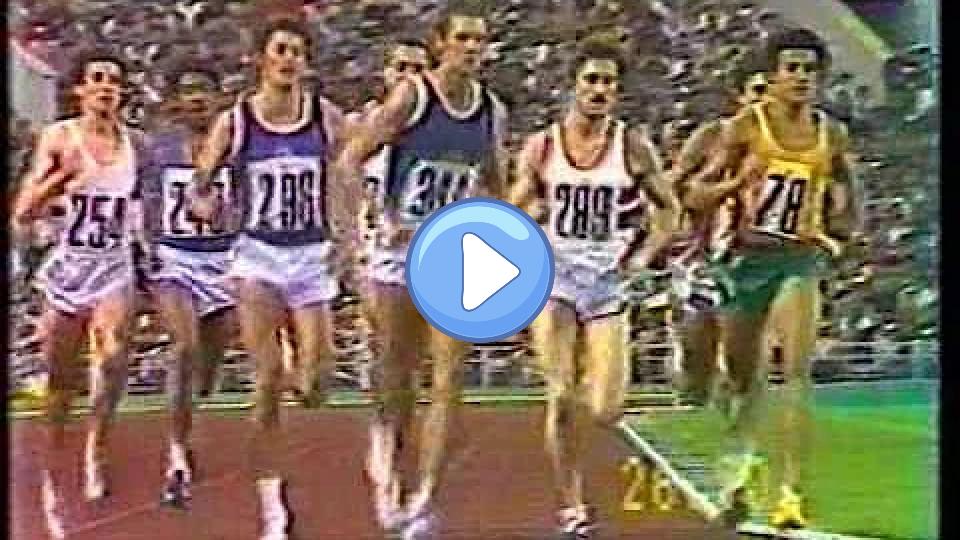 Play video: The 1980 Olympics in Moscow featured the 800m final, where the winner was Steve Ovett. Video thumb: The 1980 Olympics in Moscow featured the 800m final, where the winner was Steve Ovett.