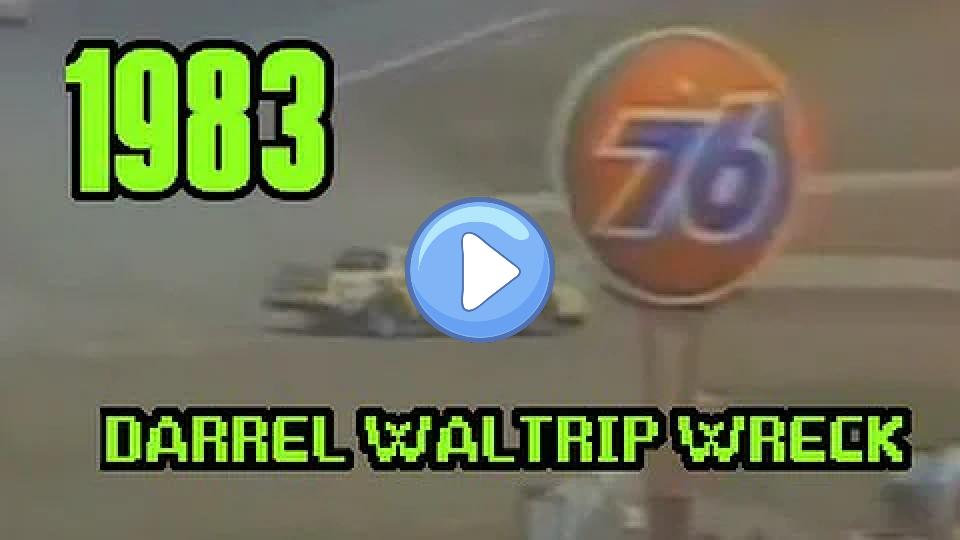 Video thumb: Darrell Waltrip 1983 Daytona 500 Huge Crash. **English Commentary**