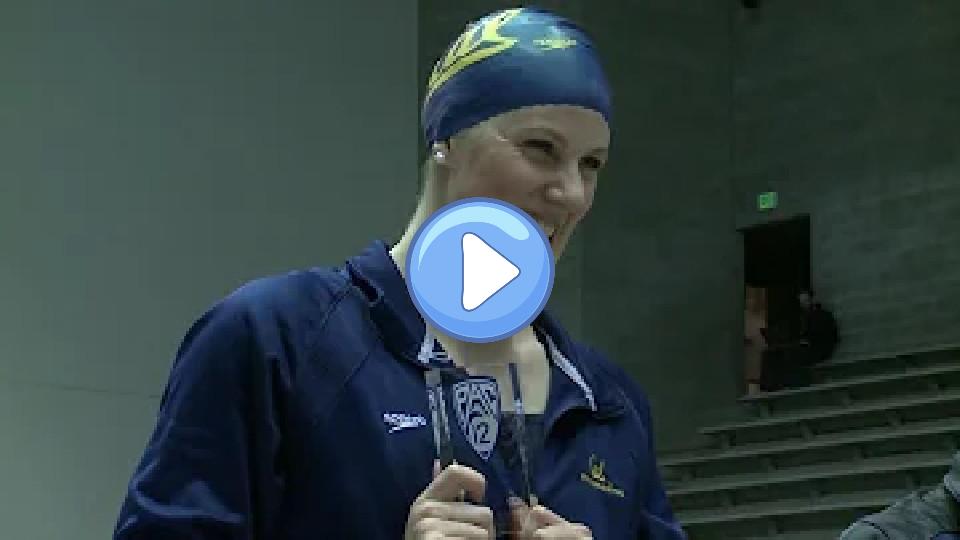 Play video: Former California women's swimmer and five-time Olympic gold medalist Missy Franklin announces her... Video thumb: Former California women's swimmer and five-time Olympic gold medalist Missy Franklin announces her...