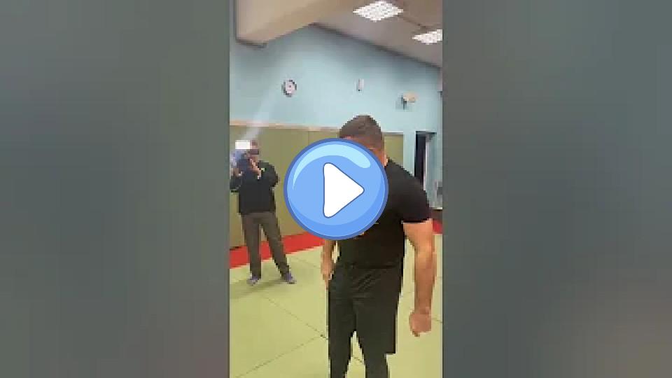 Play video: Mirko Cro Cop Filipović delivered a leg kick to a Japanese reporter, leaving him unable to walk. 🤯 Video thumb: Mirko Cro Cop Filipović delivered a leg kick to a Japanese reporter, leaving him unable to walk. 🤯
