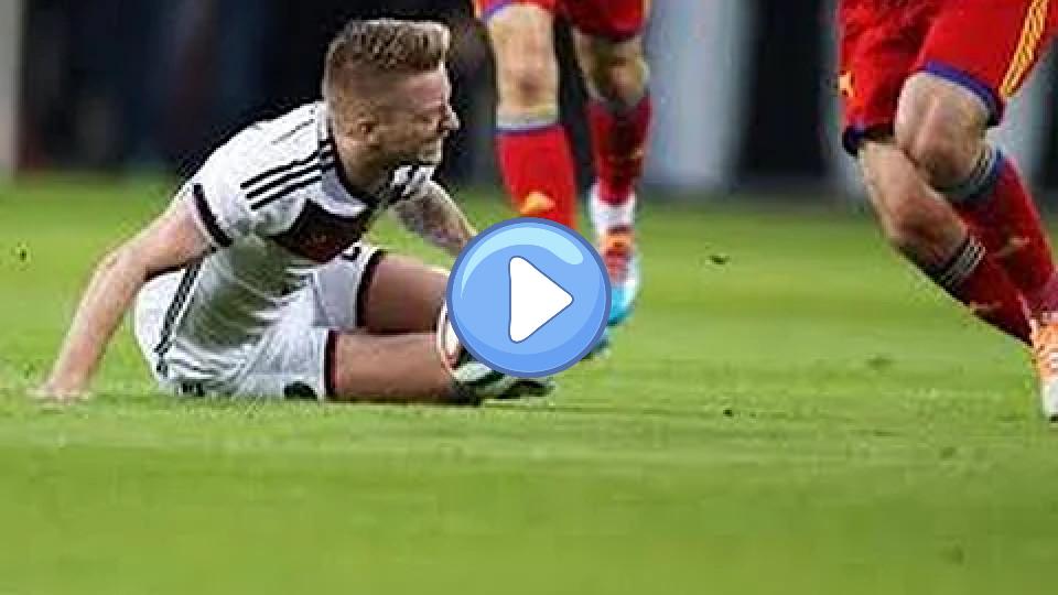 Video thumb: Marco Reus vs Armenia (H) 13-14 - Horrific Injury - HD