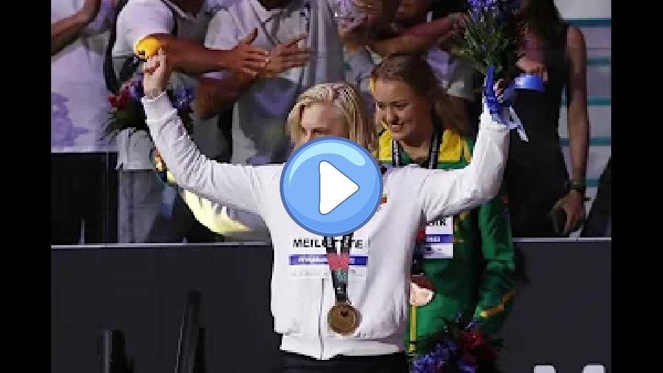 Video thumb: R. Meilutytė, who brought a gold medal to Lithuania: stepping back was one of the best decisions