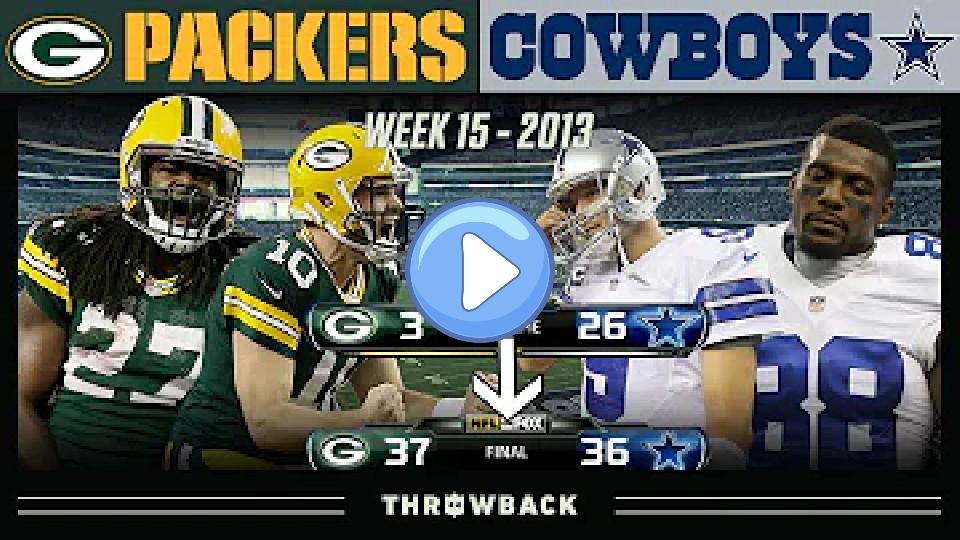 Video thumb: Mighty Matt Flynn’s Epic Comeback! (Packers vs. Cowboys 2013, Week 15)