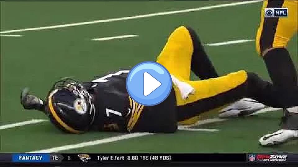 Video thumb: Ben Roethlisberger's Knee Injury