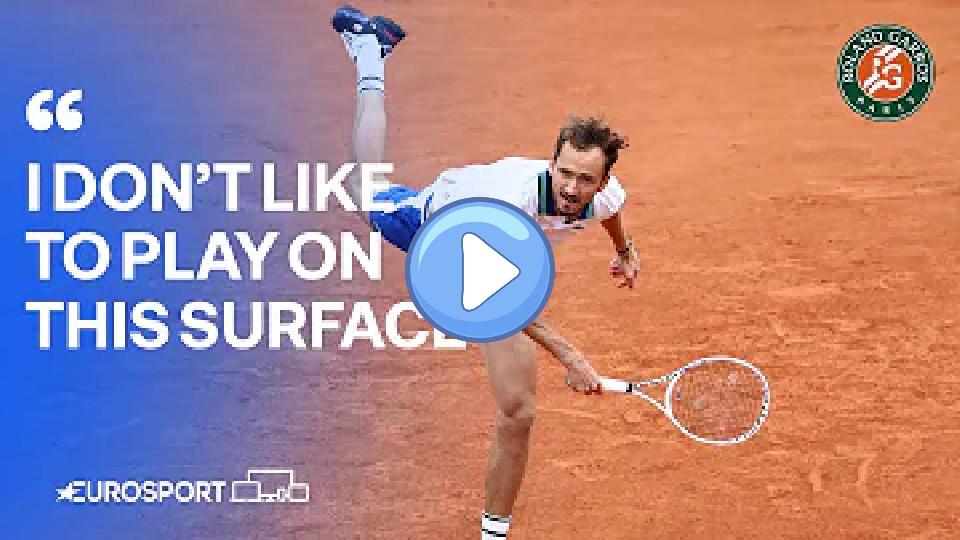 Video thumb: Medvedev advances to Round 3 after Kecmanovic retires due to injury 🤕 | 2024 French Open