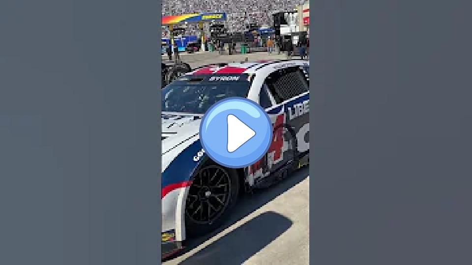 Play video: William Byron's day at Atlanta is over after a wreck. #shorts #NASCARonFOX Video thumb: William Byron's day at Atlanta is over after a wreck. #shorts #NASCARonFOX