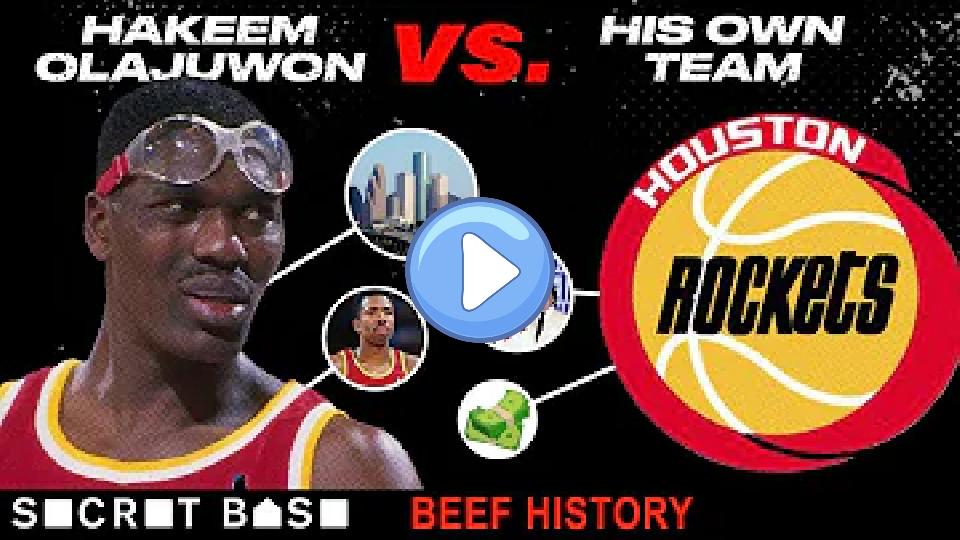 Video thumb: Hakeem Olajuwon and the Rockets had such a serious conflict that he almost left Houston before they ever won a championship.