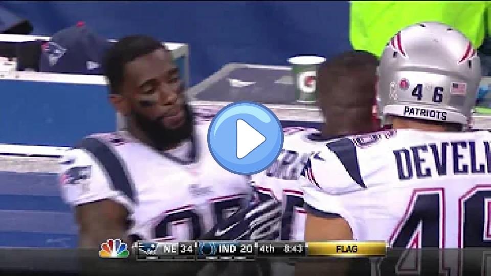 Video thumb: Rob Gronkowski Levels Sergio Brown