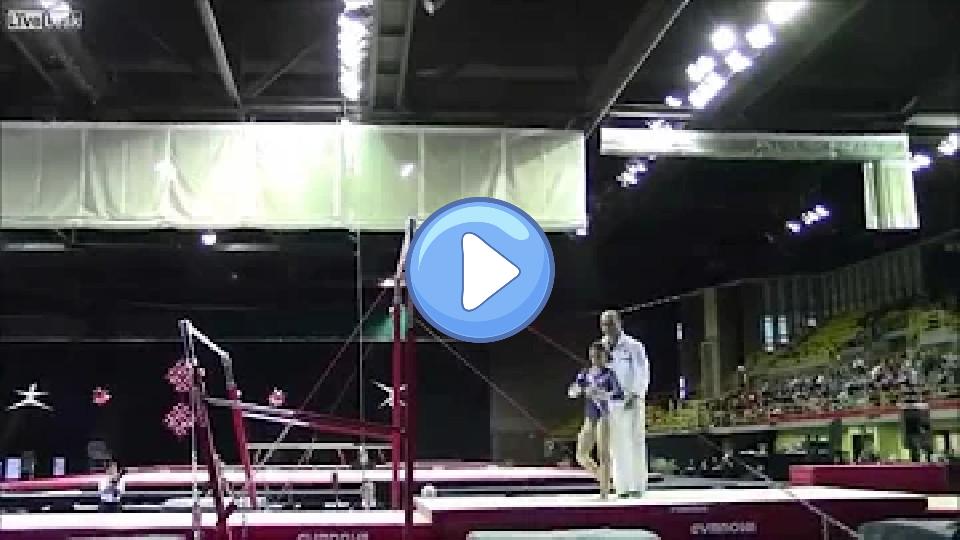 Video thumb: Gymnastics Coach Saves Girl from Serious Injury Twice