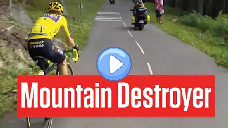 Video thumb: Jonas Vingegaard Dominates Competition in Stage 17 of the Tour de France 2023