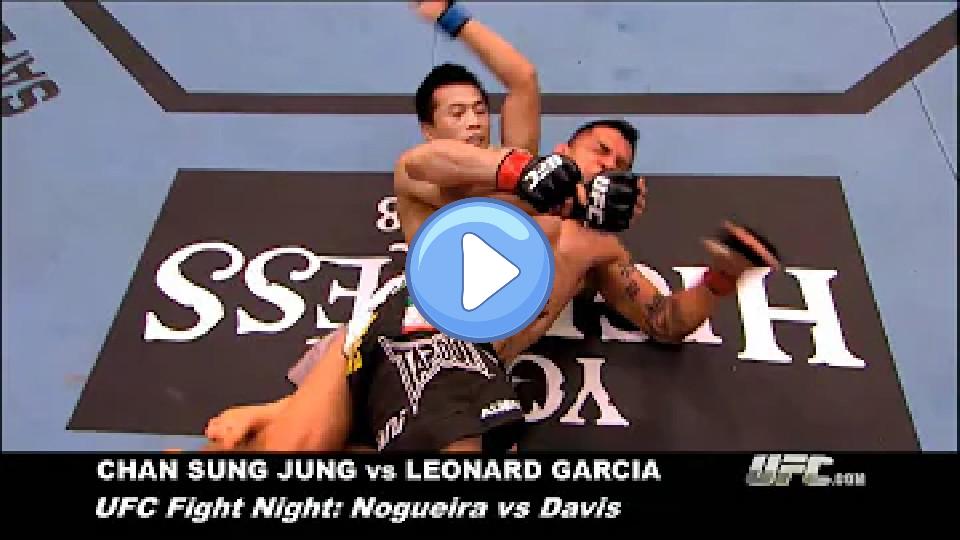 Video thumb: Submission of the Week: Chan Sung Jung vs. Leonard Garcia