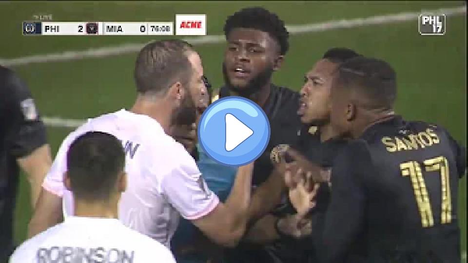 Video thumb: Gonzalo Higuain Misses Penalty in MLS Debut, Argument Ensues