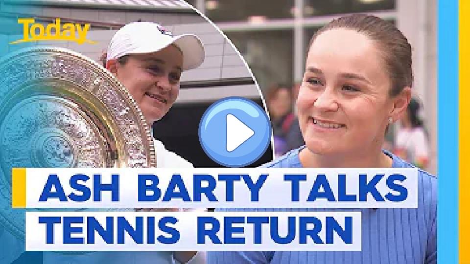 Video thumb: Ash Barty on the Today Show | Today Show Australia