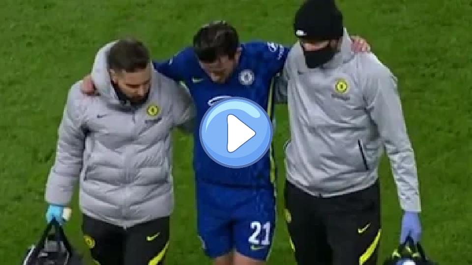 Video thumb: Ben Chilwell Injured vs Juventus 😢