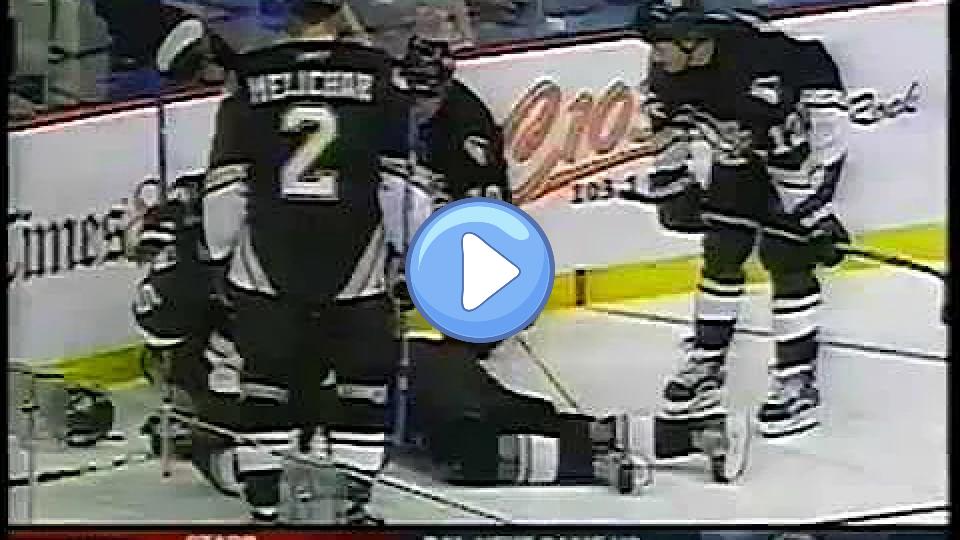 Video thumb: Evgeni Malkin got injured after a collision with John LeClair during the rookie preseason in 2006.