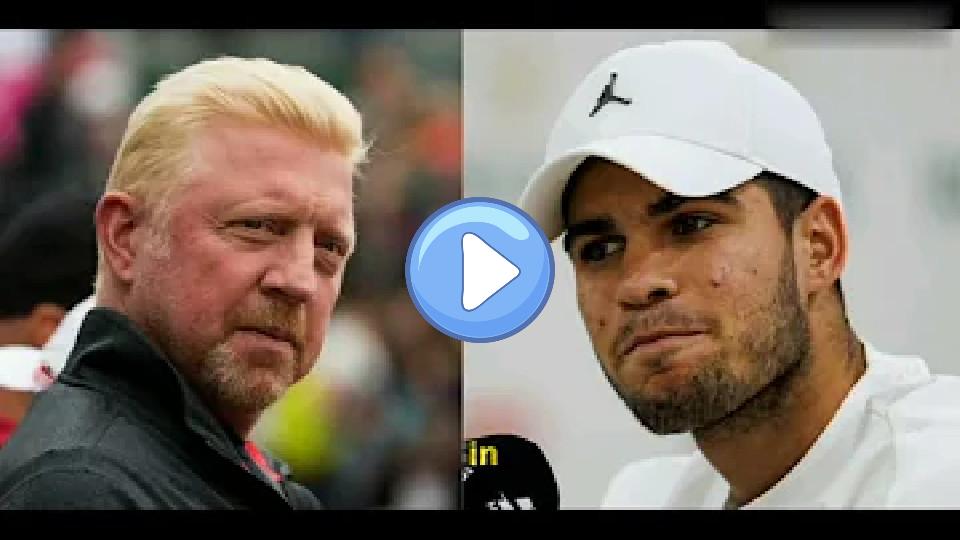 Video thumb: Boris Becker makes a surprising statement about Carlos Alcaraz.