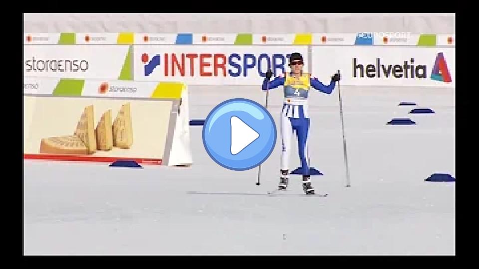 Video thumb: The worst televised skiing race in the world (2021 FIS Nordic World Ski Championships)