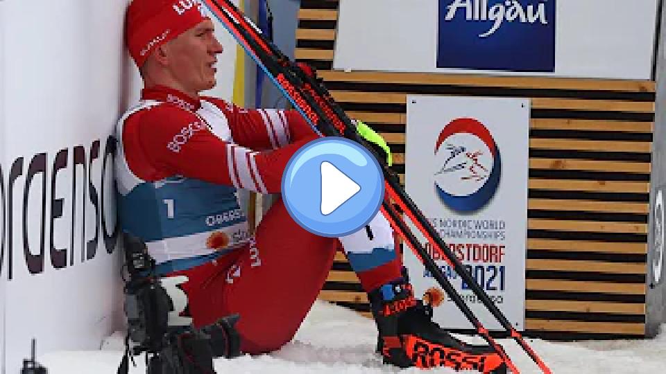 Video thumb: Dramatic Finish: Bolshunov at the 50 km Marathon. Johannes Klæbo, Broken Pole, Bolshunov's Tears