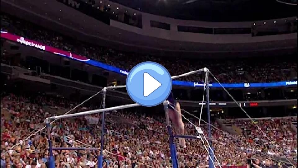 Video thumb: Bridget Sloan - Uneven Bars - 2008 Olympic Trials - Day 1