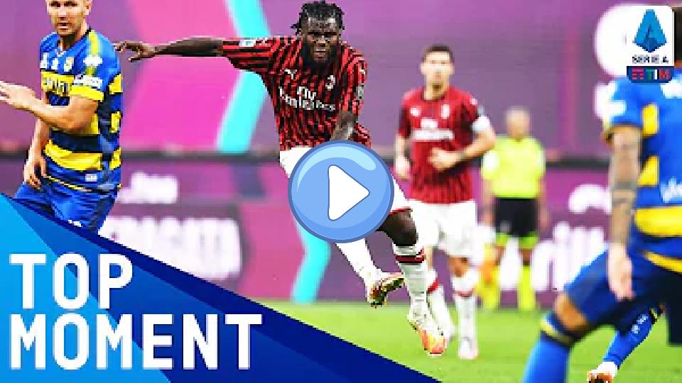 Play video: Kessie Scores Unstoppable 30-Yard Thunderbolt | Milan 3-1 Parma | Top Moment | Serie A TIM Video thumb: Kessie Scores Unstoppable 30-Yard Thunderbolt | Milan 3-1 Parma | Top Moment | Serie A TIM