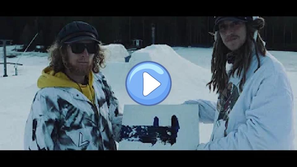 Video thumb: Joint Efforts: Freddie Grann x Brady Perron Live Art/Ski Installation