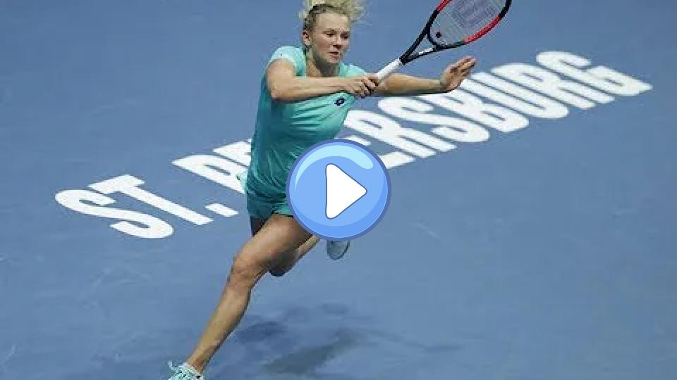 Video thumb: 2018 St. Petersburg Open Second Round | Kateřina Siniaková vs. Ekaterina Makarova | WTA Highlights