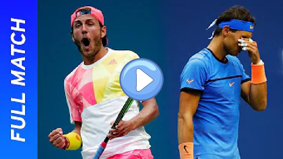 Play video: Lucas Pouille vs Rafael Nadal in a five-set thriller! | US Open 2016, Round 4 Video thumb: Lucas Pouille vs Rafael Nadal in a five-set thriller! | US Open 2016, Round 4