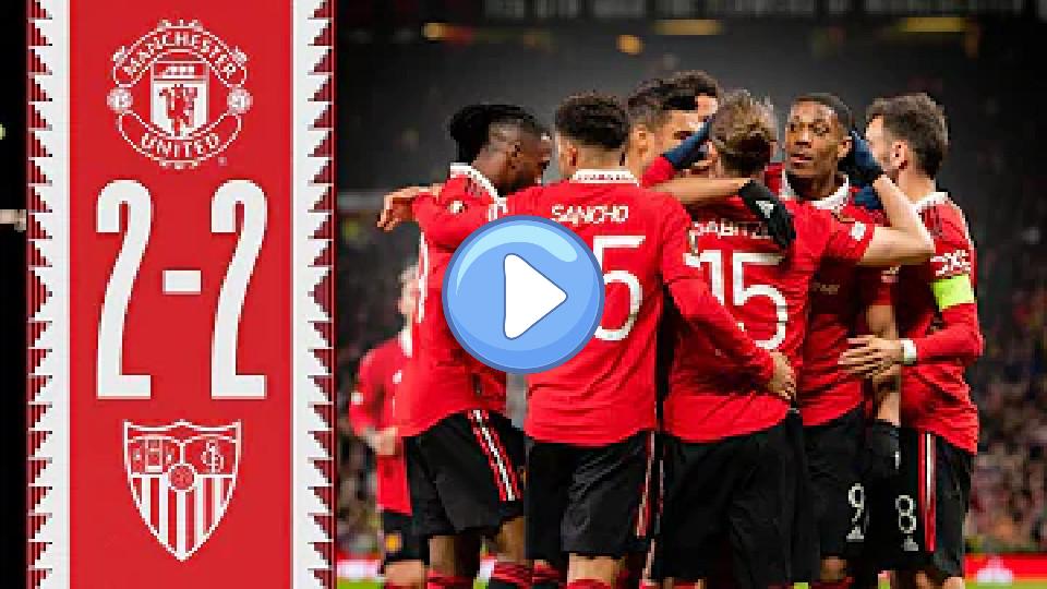 Video thumb: All to Play for in Seville 👊 | Man Utd 2-2 Sevilla | Highlights