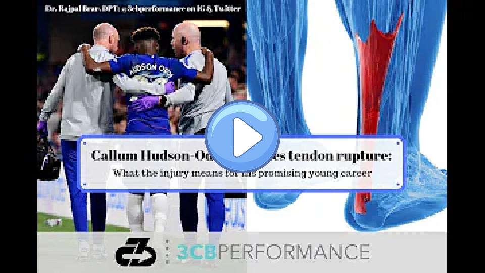 Video thumb: Callum Hudson-Odoi's Achilles tendon rupture: What the injury means for his career