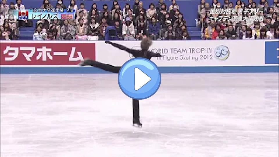 Video thumb: Kevin Reynolds competed in the men's free skate at the 2012 World Team Trophy.