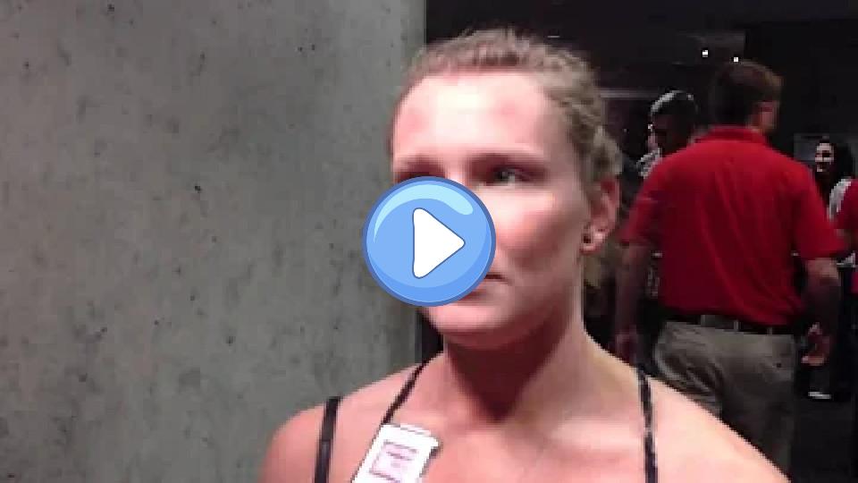 Video thumb: Bridget Sloan after her elbow injury at the 2012 Olympic Trials