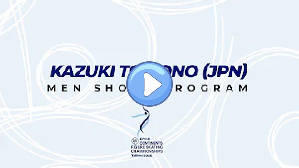 Video thumb: Kazuki Tomono (JPN) | Men's SP | ISU FC FS Championships 2022 | Tallinn | #FigureSkating