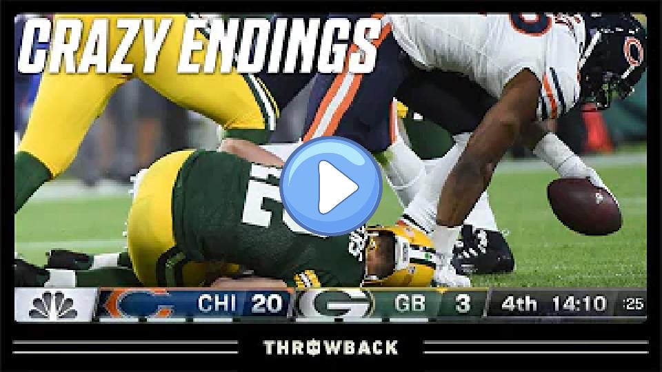 Video thumb: The Craziest Injury Comeback! (Bears vs. Packers, 2018)