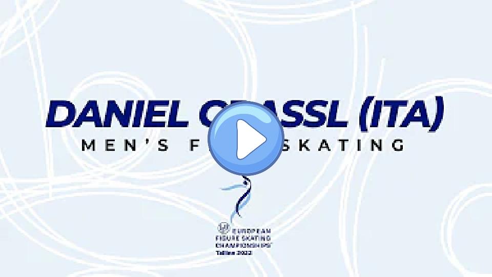 Video thumb: Daniel Grassl (ITA) | Men's FS | ISU European Figure Skating Championships 2022 | #EuroFigure