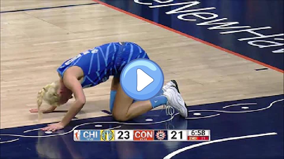 Video thumb: Alanna Smith Injured in Last Game Before Heading to Playoffs to Face #1 Las Vegas Aces | Chicago Sky